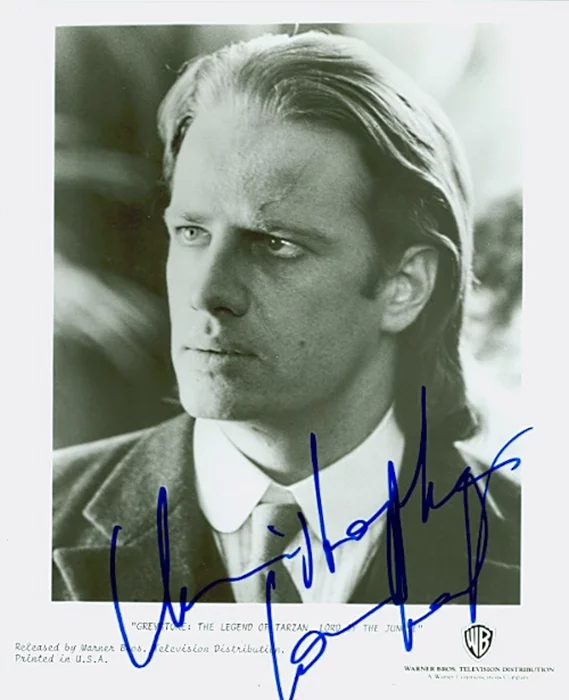 Christopher Lambert autograph