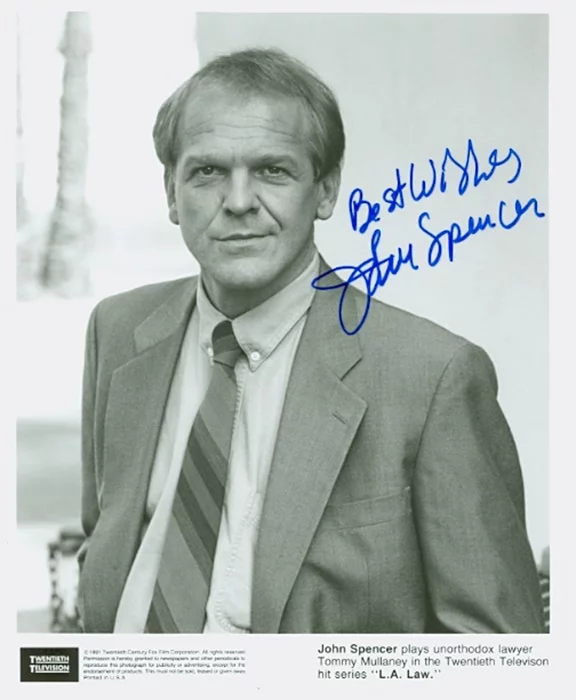 John Spencer autograph