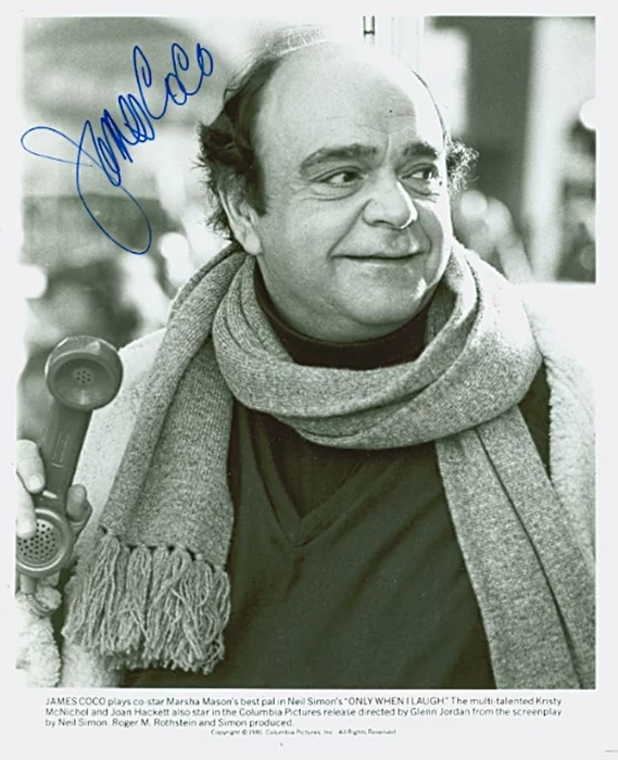 James Coco autograph