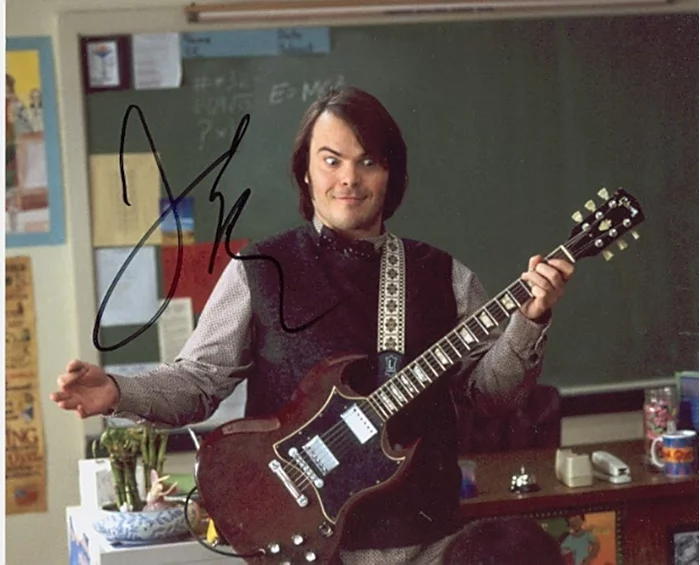 Jack Black autograph