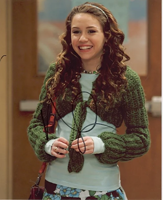 Miley Cyrus autograph
