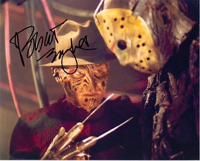 Robert Englund autograph