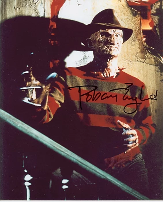 Robert Englund autograph