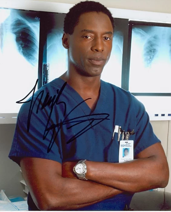 Isaiah Washington autograph
