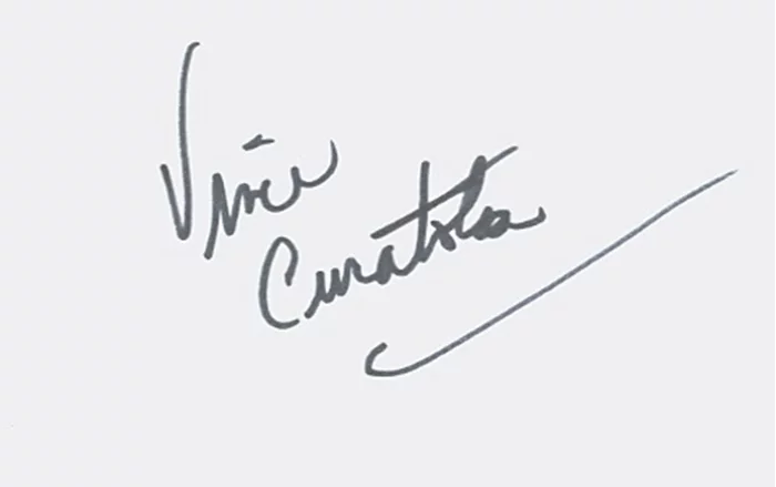 Vince Curatola autograph
