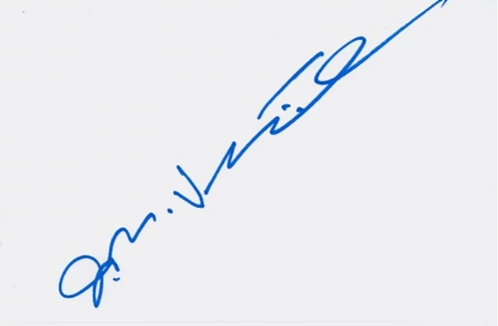 John Ventimiglia autograph