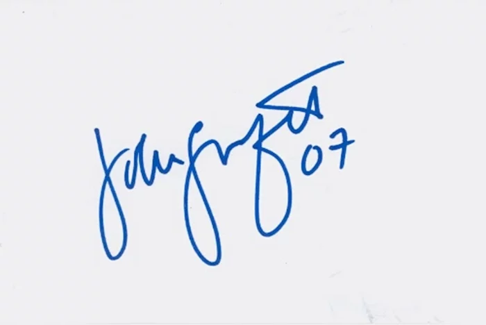 John Larroquette autograph
