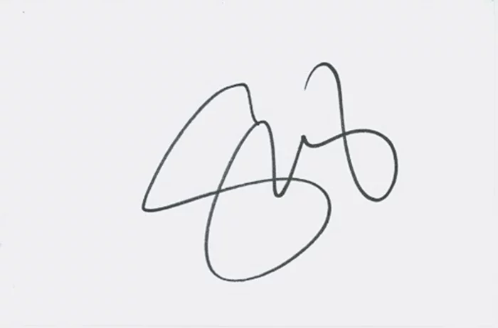 Selena Gomez autograph
