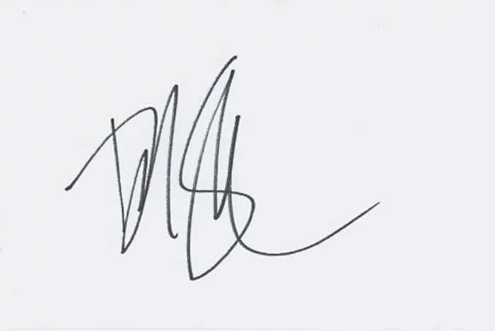 David Spade autograph
