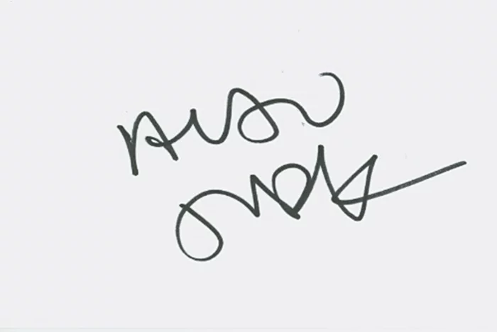 Alan Tudyk autograph