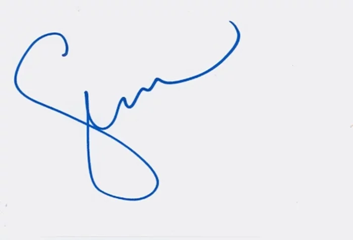 Serena Williams autograph
