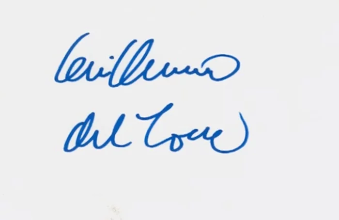 Guillermo del Toro autograph