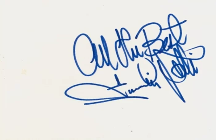 Frankie Valli autograph
