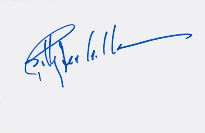 Billy Dee Williams autograph