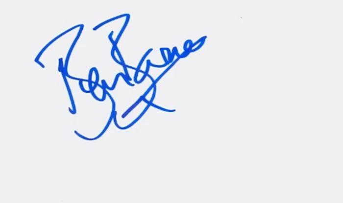 Ben Barnes autograph