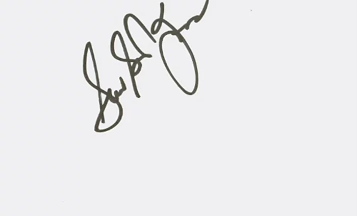 Susan Saint James autograph