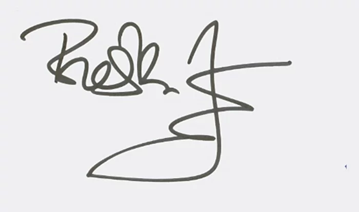 Billy Bob Thornton autograph