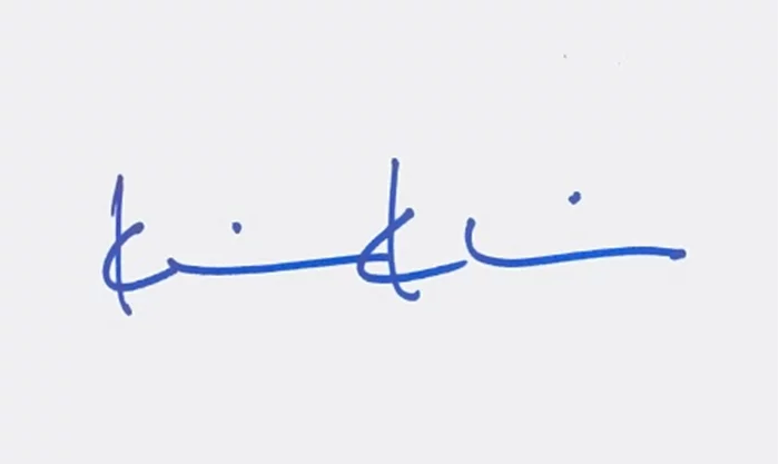 Kevin Kline autograph
