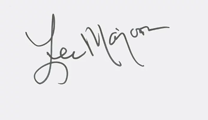 Lee Majors autograph