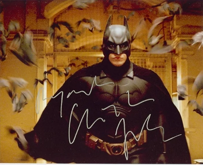 Christian Bale autograph