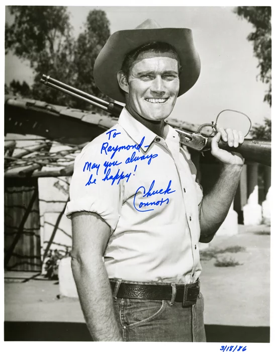 Chuck Connors autograph