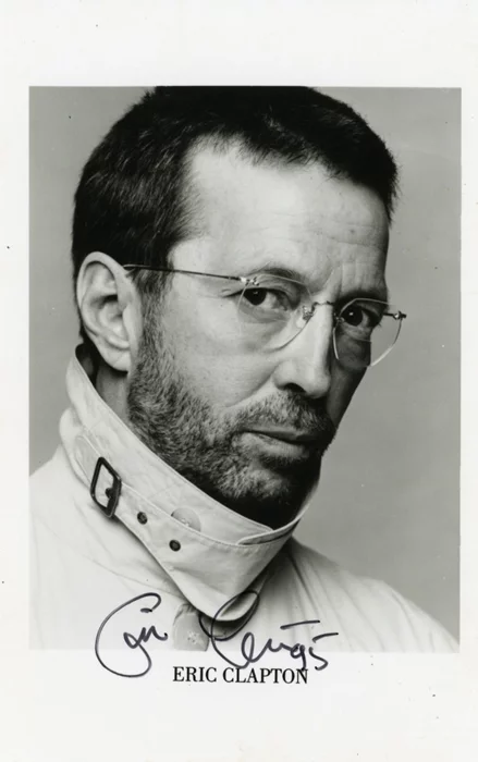 Eric Clapton autograph