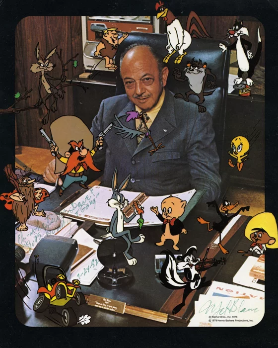 Mel Blanc autograph