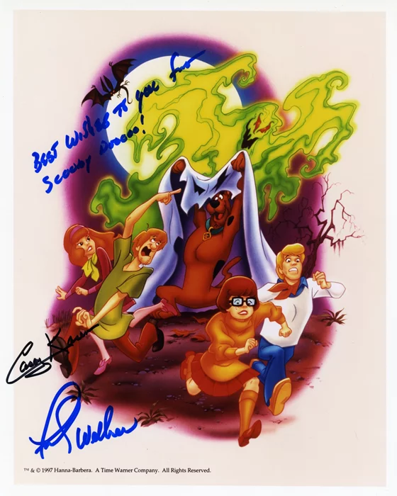 Scooby-Doo autograph