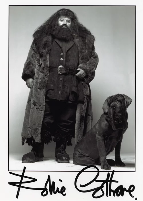 Robbie Coltrane autograph