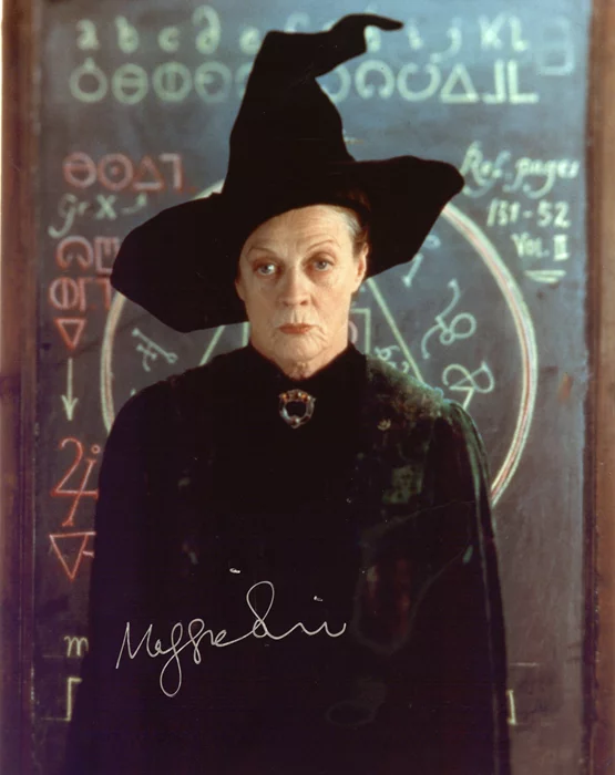 Maggie Smith autograph