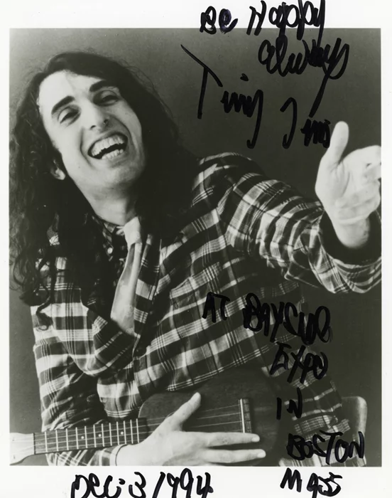 Tiny Tim autograph