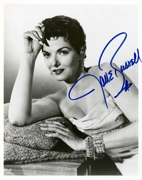 Jane Russell autograph