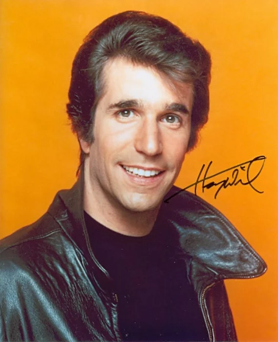Henry Winkler autograph