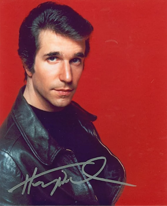 Henry Winkler autograph