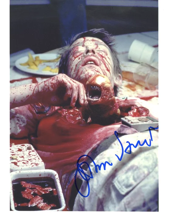 John Hurt autograph