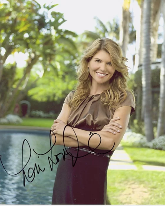 Lori Loughlin autograph