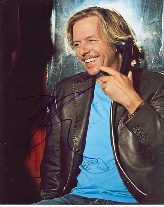 David Spade autograph