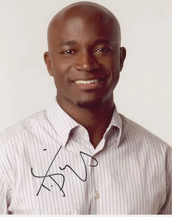 Taye Diggs autograph