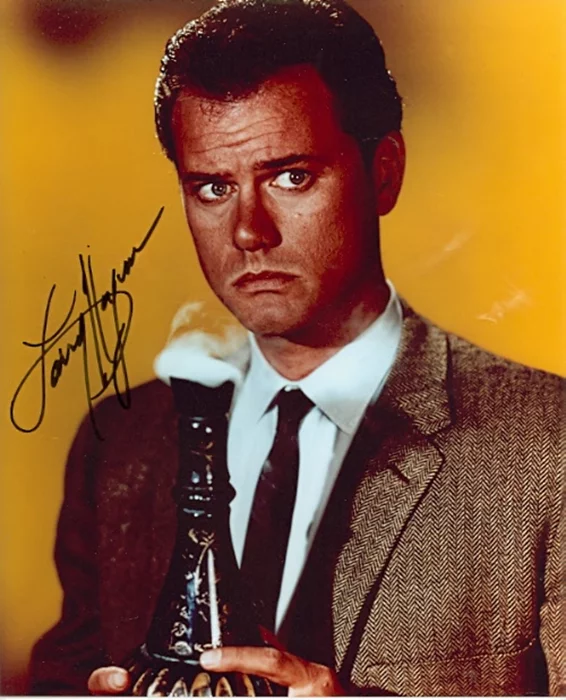 Larry Hagman autograph