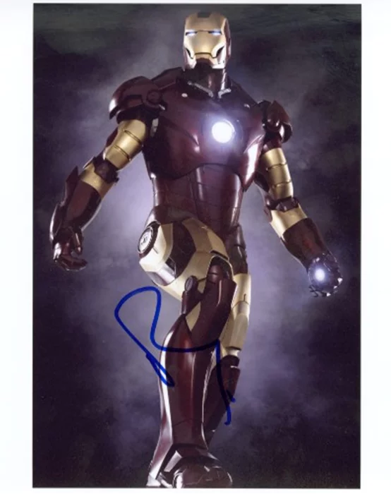 Robert Downey Jr. autograph