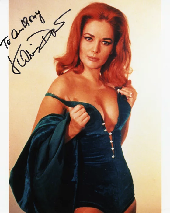 Karin Dor autograph