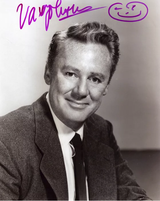 Van Johnson autograph