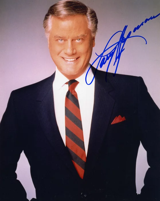 Larry Hagman autograph