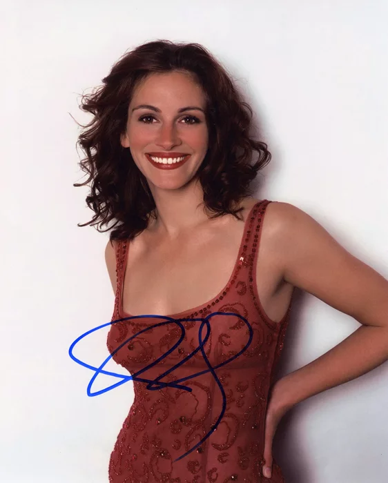 Julia Roberts autograph