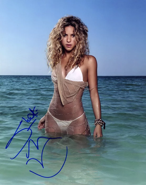Shakira autograph