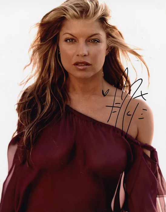 Stacy Ferguson autograph