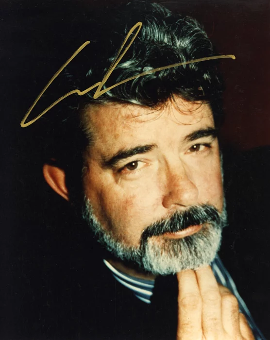 George Lucas autograph