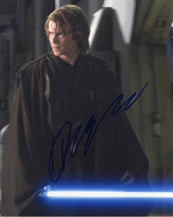 Hayden Christensen autograph