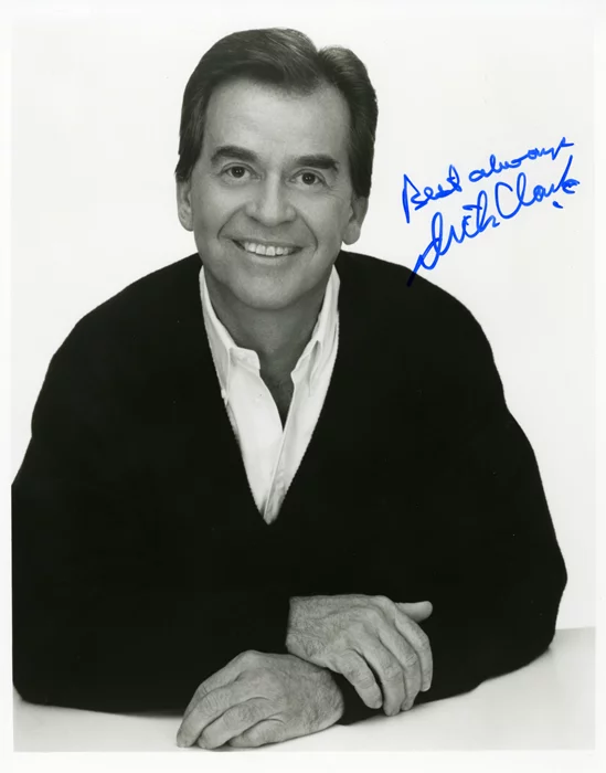 Dick Clark autograph