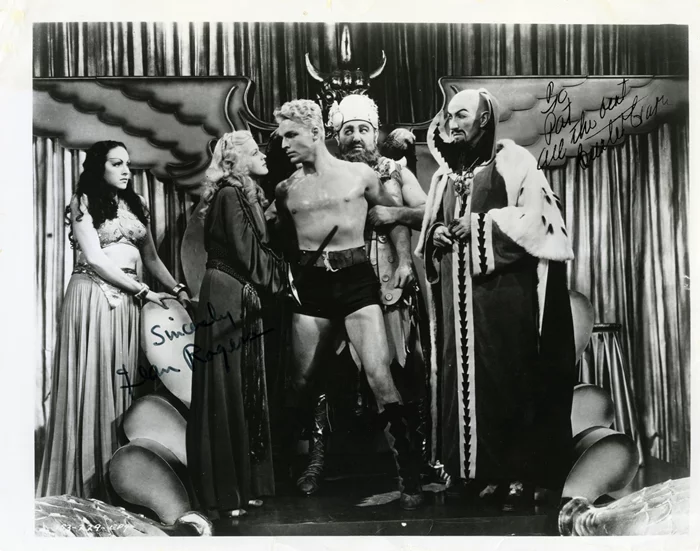 Flash Gordon autograph